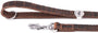 MyFamily Tucson Crocodile Texture Laisse pour chien, marroon