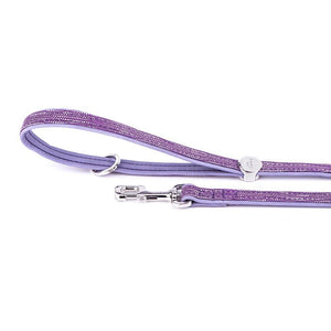 MyFamily Saint Tropez Leatherette Dog Leash, Lilac