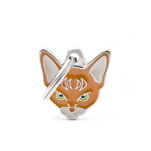 MyFamily Friends Abyssinian Cat Pet ID Tag, Medium