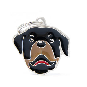 MyFamily Friends Rottweiler Pet ID Tag, Medium