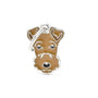 MyFamily Friends Airedale Terrier Pet ID Tag, Medium