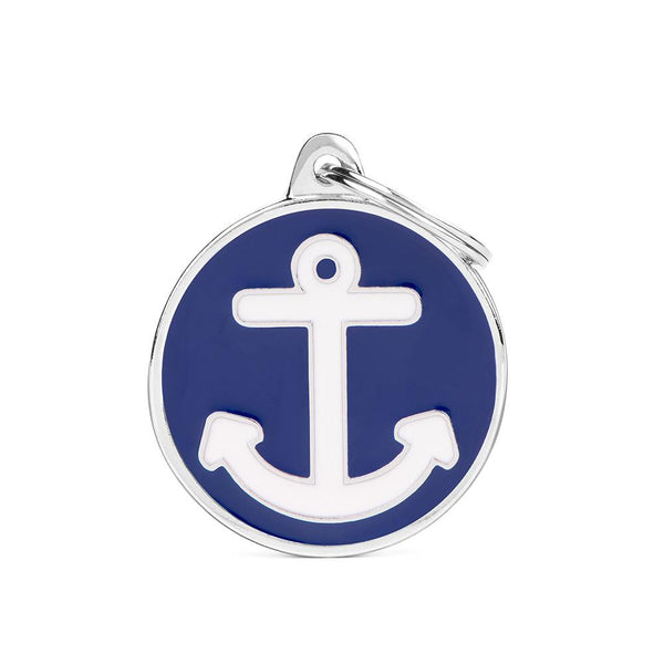 MyFamily Anchor Médaille d'identification pour animaux de compagnie