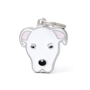 MyFamily Friends Argentinian Dogo Pet ID Tag, Medium