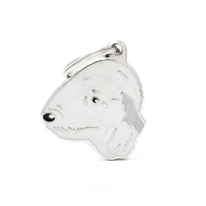 MyFamily Friends Bedlington Terrier Pet ID Tag, Medium