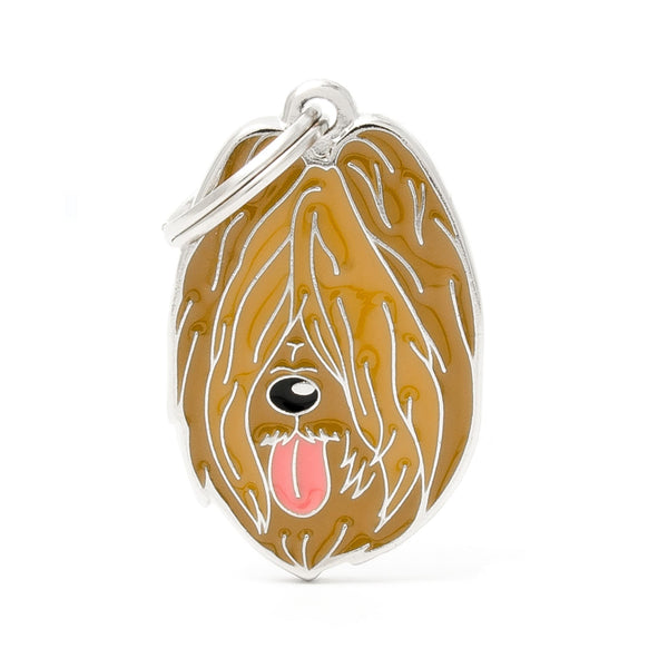 MyFamily Friends Briard Pet ID Tag, Medium