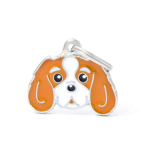 MyFamily Blenheim Cavalier King Médaille d'identification pour animaux de compagnie