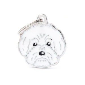MyFamily Friends Bolognese Pet ID Tag, Medium