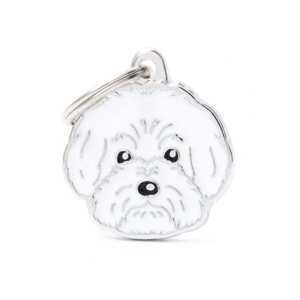 MyFamily Friends Bolognese Pet ID Tag, Medium