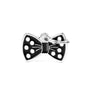 MyFamily Charms Bow Tie Pet ID Tag, Black, Medium