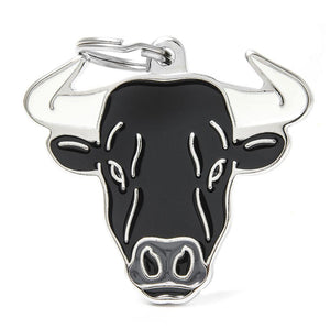 MyFamily Wild Bull Pet ID Tag, Medium