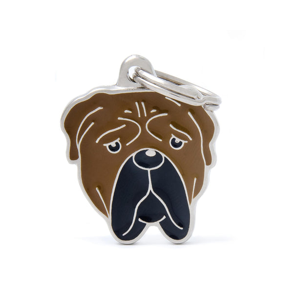MyFamily Friends Bullmastiff Pet ID Tag, Medium