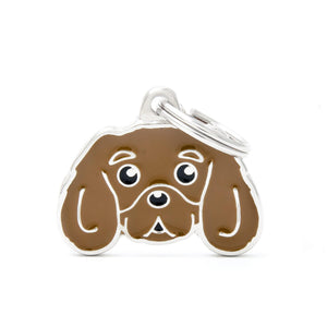MyFamily Friends Cavalier Pet ID Tag, Ruby, Medium