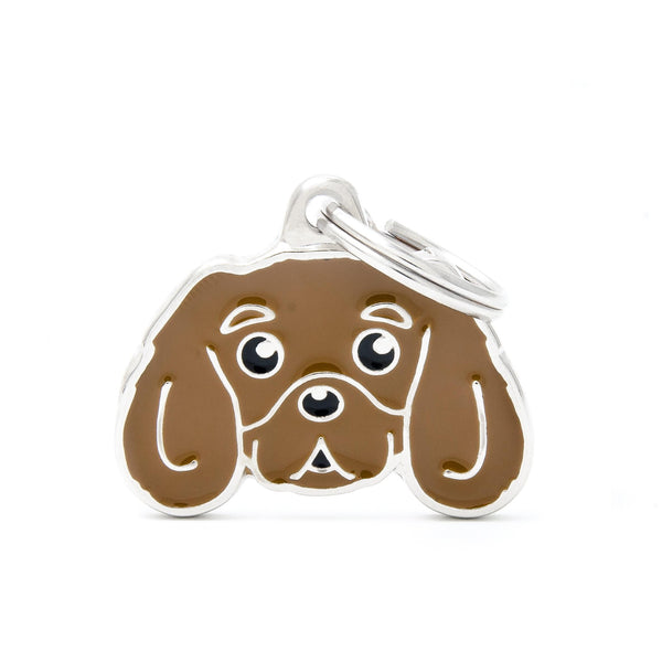MyFamily Friends Cavalier Pet ID Tag, Ruby, Medium