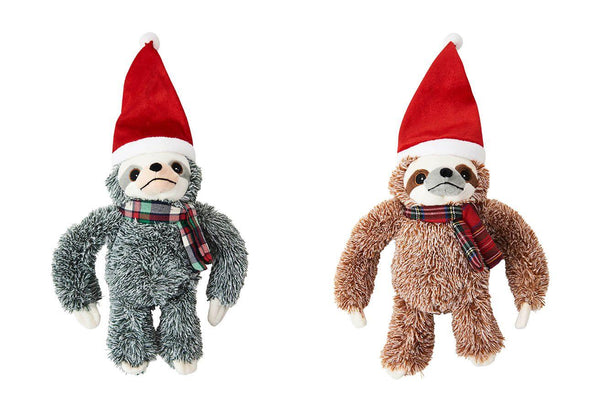 Ethical Pet Spot Holiday Sloth Dog Toy