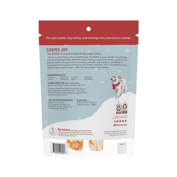 Earth Animal No-Hide The Feast Dog Treat