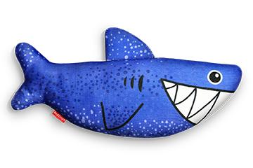 Red Dingo Durables Steve the Shark Dog Toy