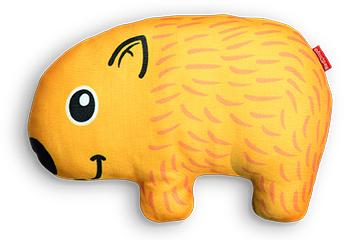 Red Dingo Durables Wendy the Wombat Dog Toy