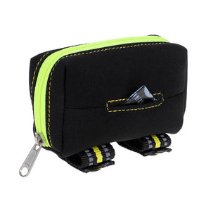 DOOG Walkie Pouch Distributeur de sacs à crottes pour chien, Neon Bolt Noir/Jaune