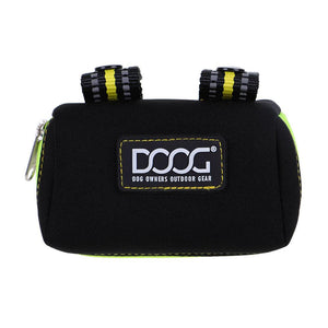 DOOG Walkie Pouch Distributeur de sacs à crottes pour chien, Neon Bolt Noir/Jaune