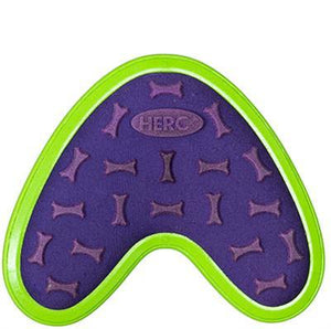 Hero Dog Outer Armor Boomerang Dog Toy, Purple