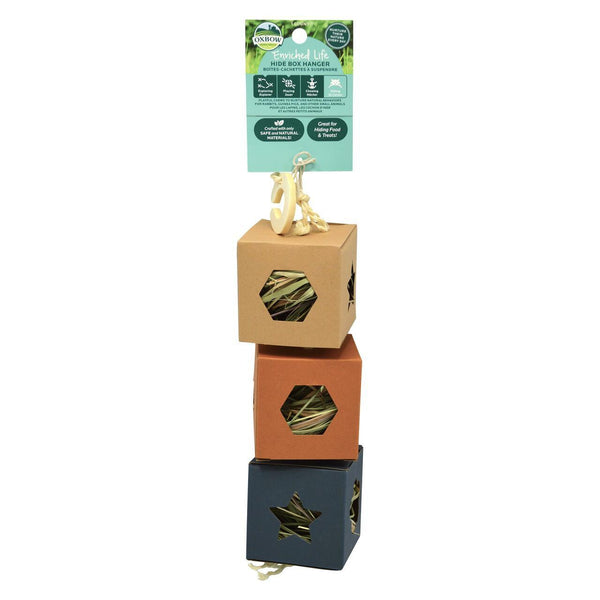 Oxbow Animal Health Enriched Life Hide Box Jouet pour petits animaux