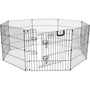 Precision Pet Parc d'exercice Ultimate Ex-Pen pour chiens, noir