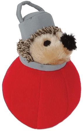 Zoobilee Holiday Heggies Ornament Dog Toy