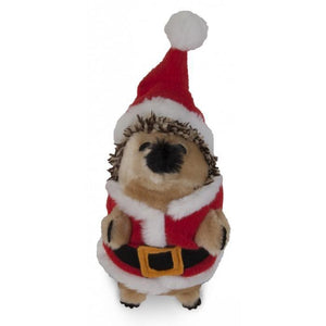 Zoobilee Holiday Heggies Santa Dog Toy