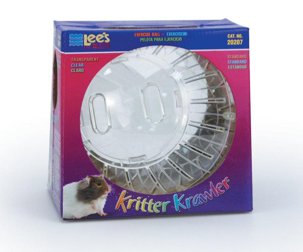 Lee's Aquarium Kritter Krawler Clear View-Thru Small Animal Toy