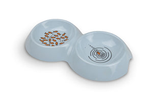 Van Ness Ecoware Non-Skid Double Cat Dish