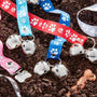 Poochie-Pets Poochie Bells Dog Potty Doorbell, Assorted Patterns