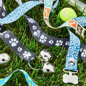 Poochie-Pets Poochie Bells Dog Potty Doorbell, Assorted Patterns