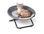 K&H Lit surélevé Cozy Pet, Gris élégant