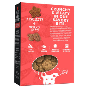 Cloud Star Wag Meat Cravers Biscuits Dog Treats, Beef