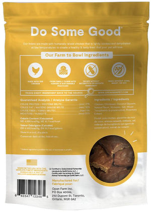Open Farm Dehydrated Chicken Dog Treats