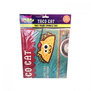 Mad Cat Taco Truck Crinkle Bag Catnip Cat Toy