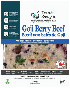 Tom&Sawyer Goji Berry Beef Frozen Dog Food