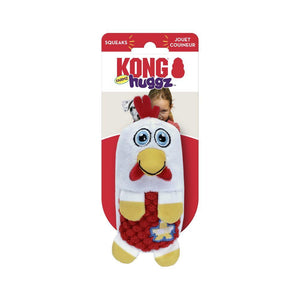 KONG Huggz Farmz Chicken Dog Toy