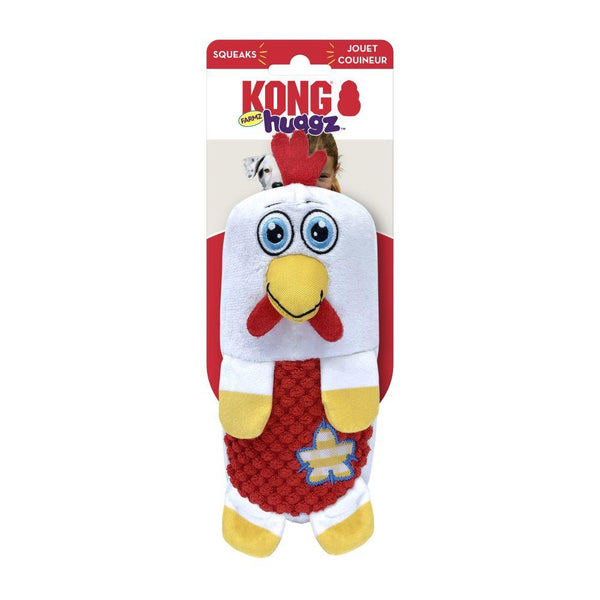 KONG Huggz Farmz Chicken Dog Toy