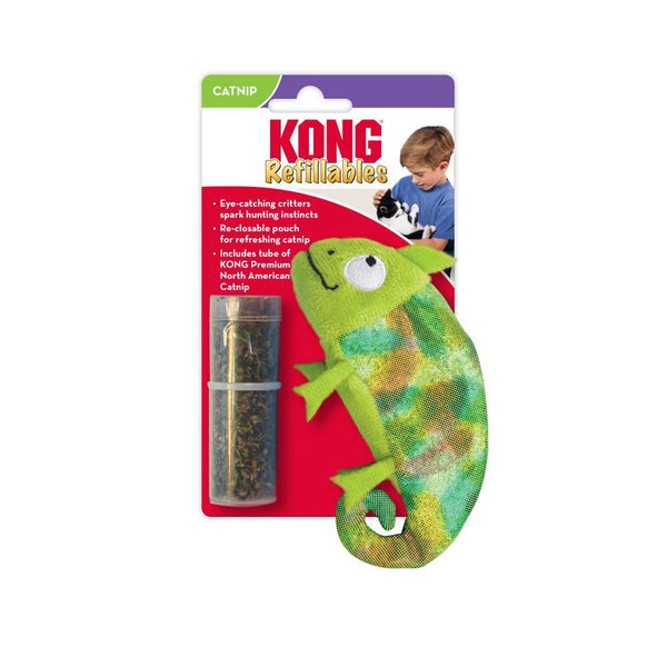 KONG Refillables Caméléon Jouet pour Chat
