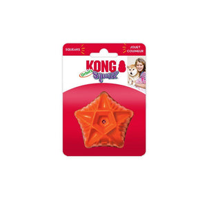 KONG Squeezz Orbitz Ball Dog Toy, Assorted