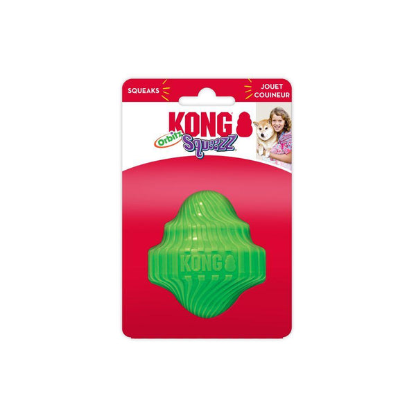 KONG Squeezz Orbitz Spin Top Jouet pour chien Assortiment