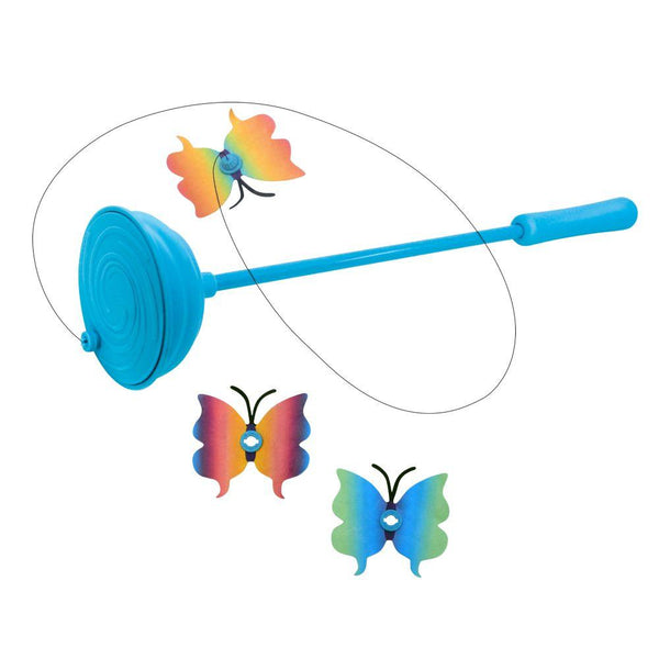 KONG Teaser Purrsuit Papillon Jouet pour Chat