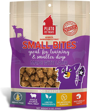 Plato Small Bites Lamb Dog Treats