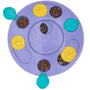 ZippyPaws SmartyPaws 3-in-1 Puzzler Interactive Dog Toy, Purple