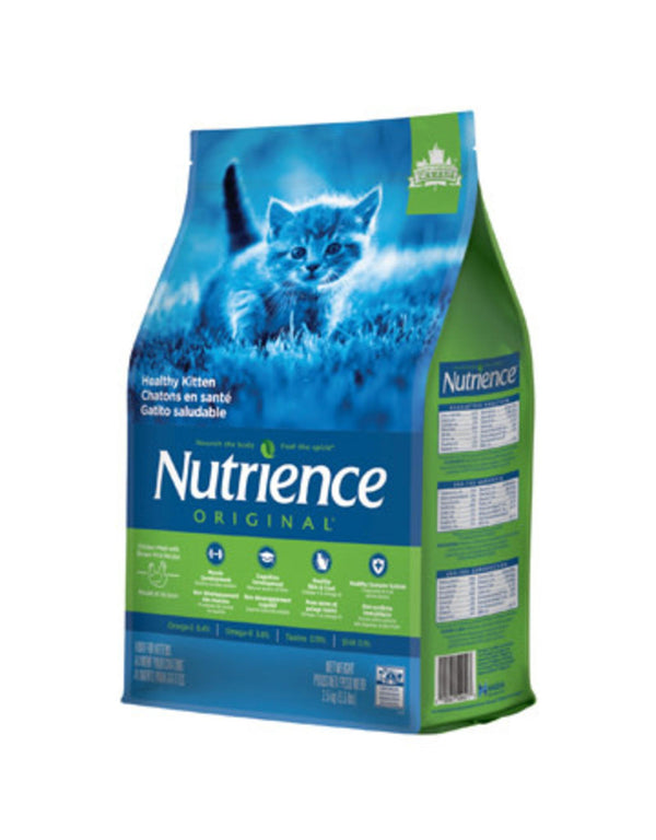 Nourriture sèche pour chats Nutrience Original Healthy Kitten Poulet avec riz brun
