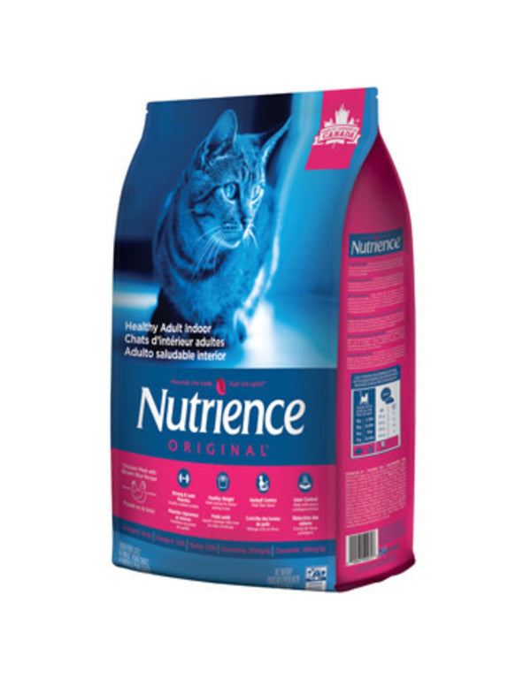 Nourriture sèche pour chats Nutrience Original Healthy Adult Indoor Poulet avec riz brun