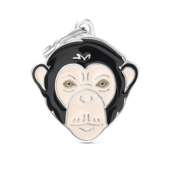 MyFamily Wild Chimpanzee Pet ID Tag, Medium