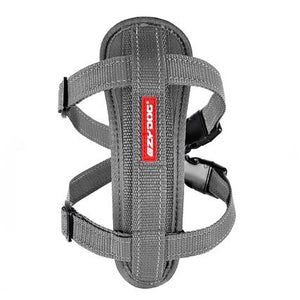 EzyDog Chest Plate Dog Harness, Grey