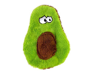 Cycle Dog Duraplush Avocado Dog Toy, Green